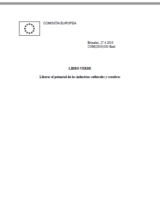 Libro Verde. Liberar el potencial de las industrias culturales y creativas